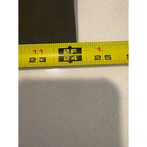 Calvin Klein Womens Ruffle V-Neck Wide Leg Jumpsuit Olive Green Size 2 Belted - Picture 8 of 9